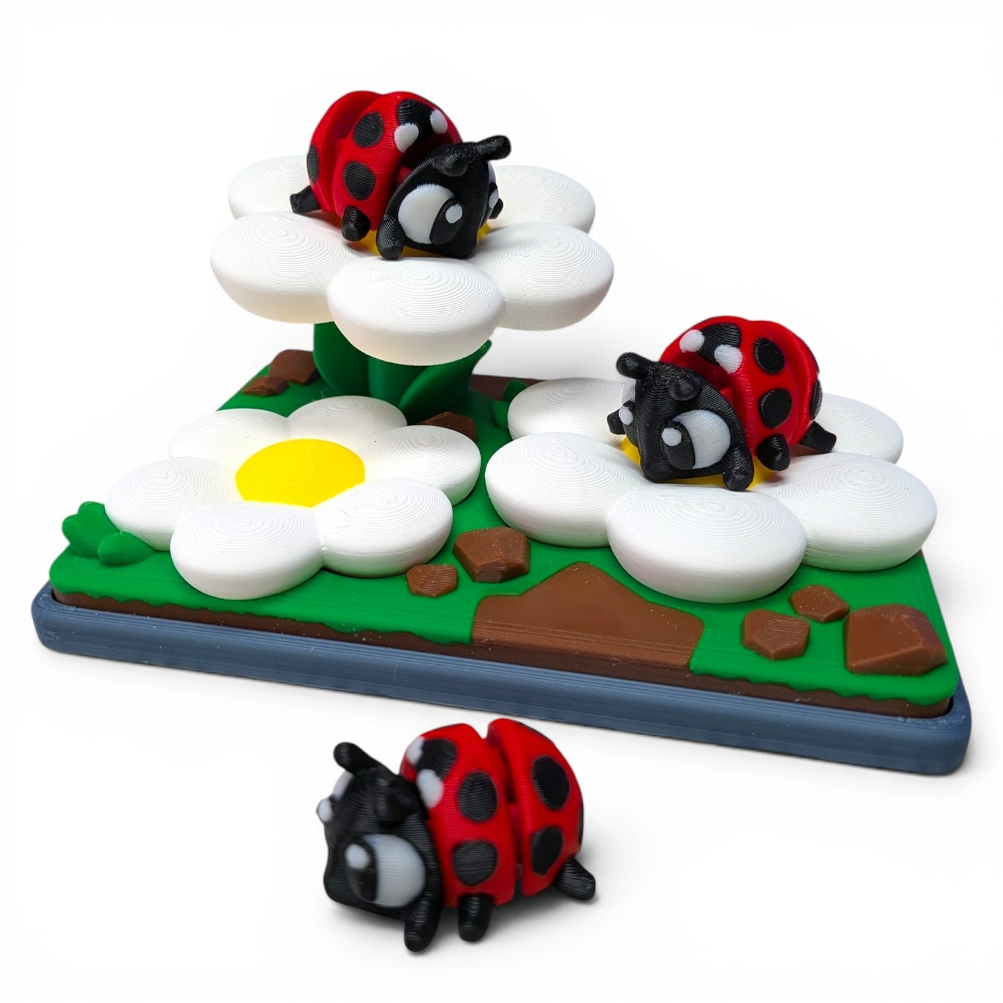 🐞 Ladybird Garden Display Set – Collectable Nature Scene