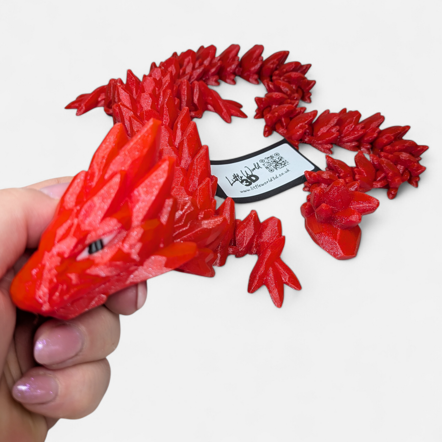 Gemstone Dragon – A Majestic 3D-Printed Fantasy Creation