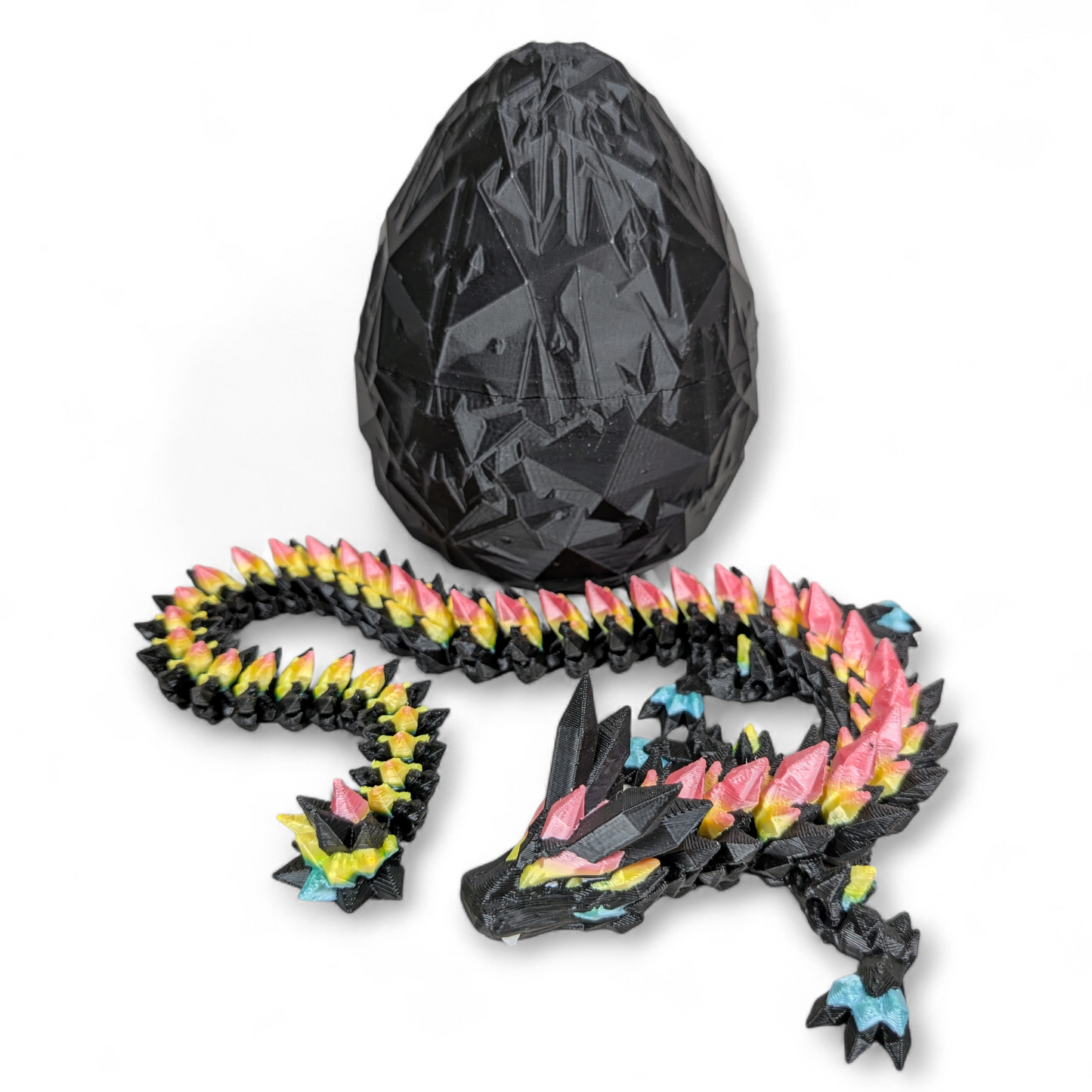 Crystal Dragon in Egg – Black Editions