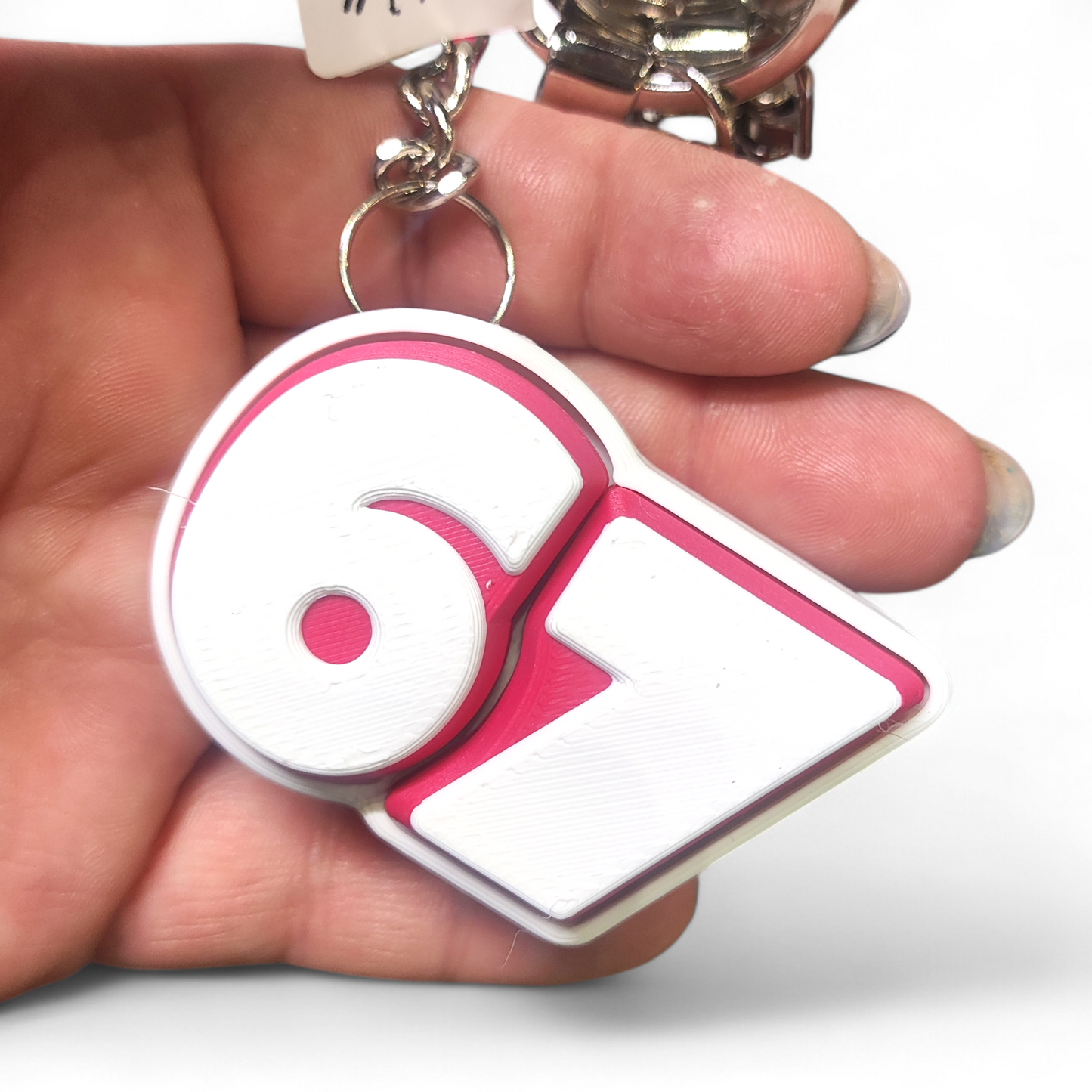 67 Clicker Key Ring — Fun Fidget Number Clicker