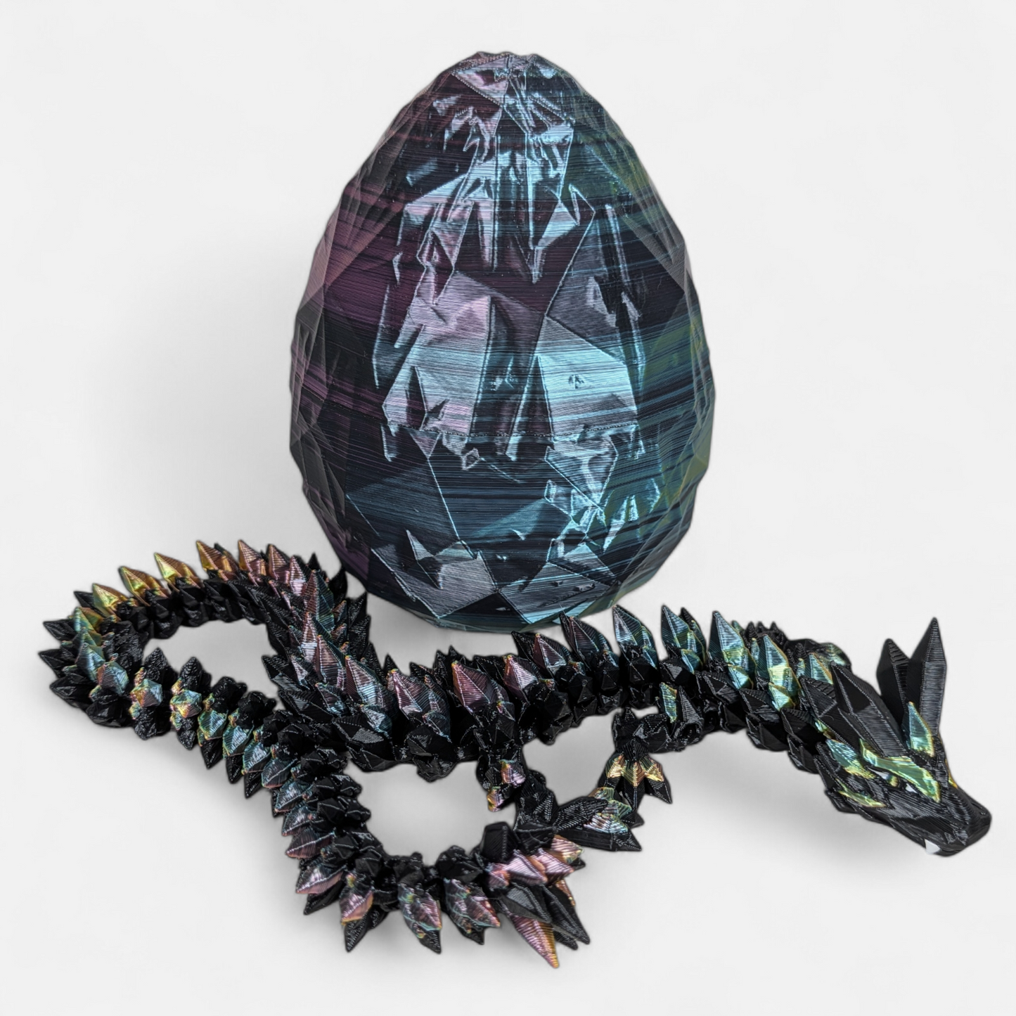 Crystal Dragon in Egg – Black Editions