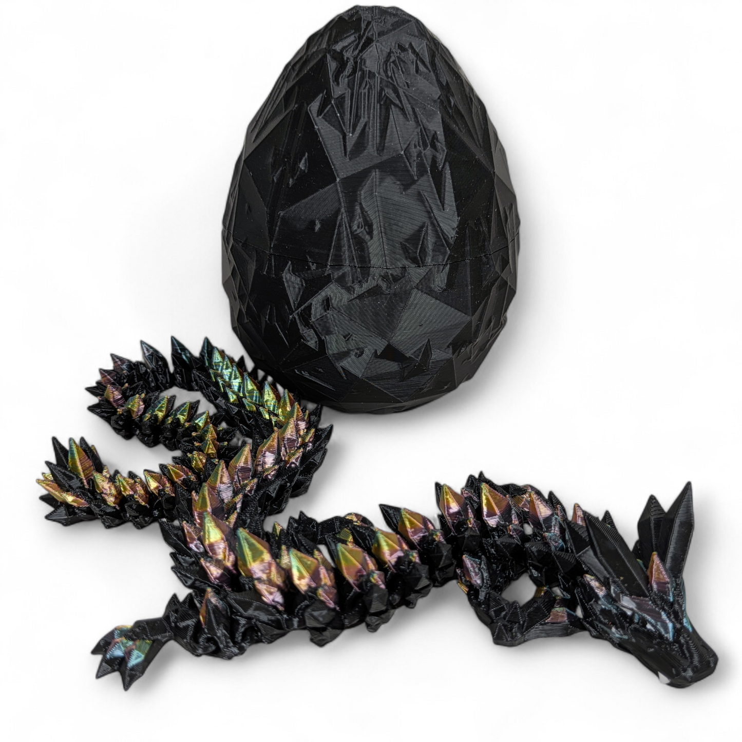 Crystal Dragon in Egg – Black Editions