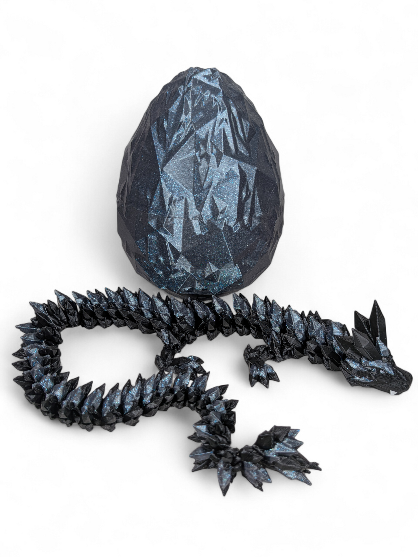 Crystal Dragon in Egg – Black Editions