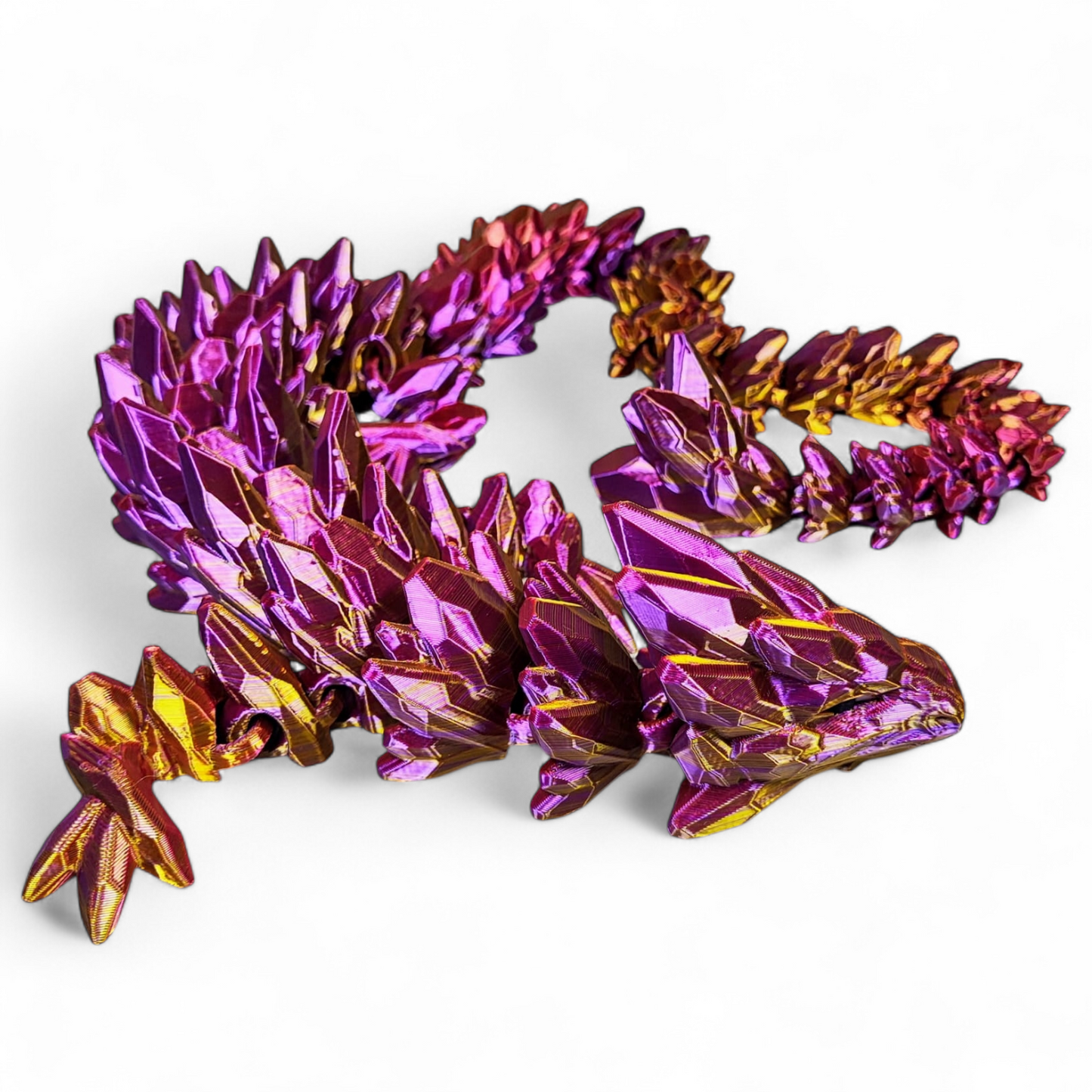 Gemstone Dragon – A Majestic 3D-Printed Fantasy Creation