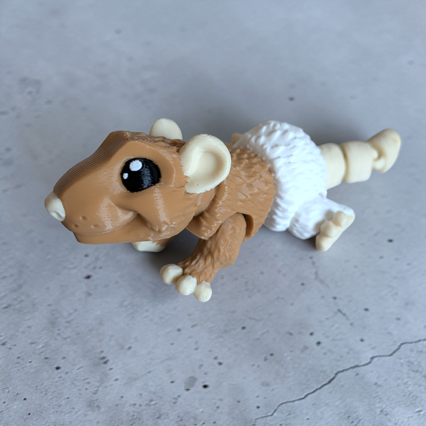 🐀 Articulated Rat Collection — Brown, Grey & White