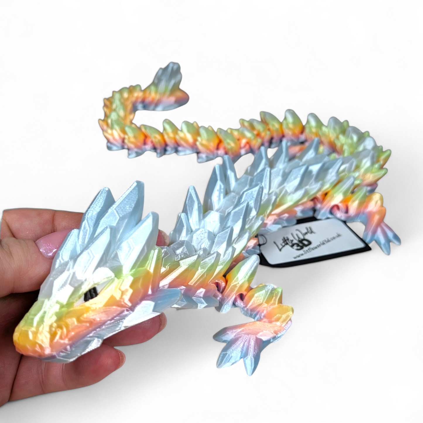 Gemstone Dragon – A Majestic 3D-Printed Fantasy Creation
