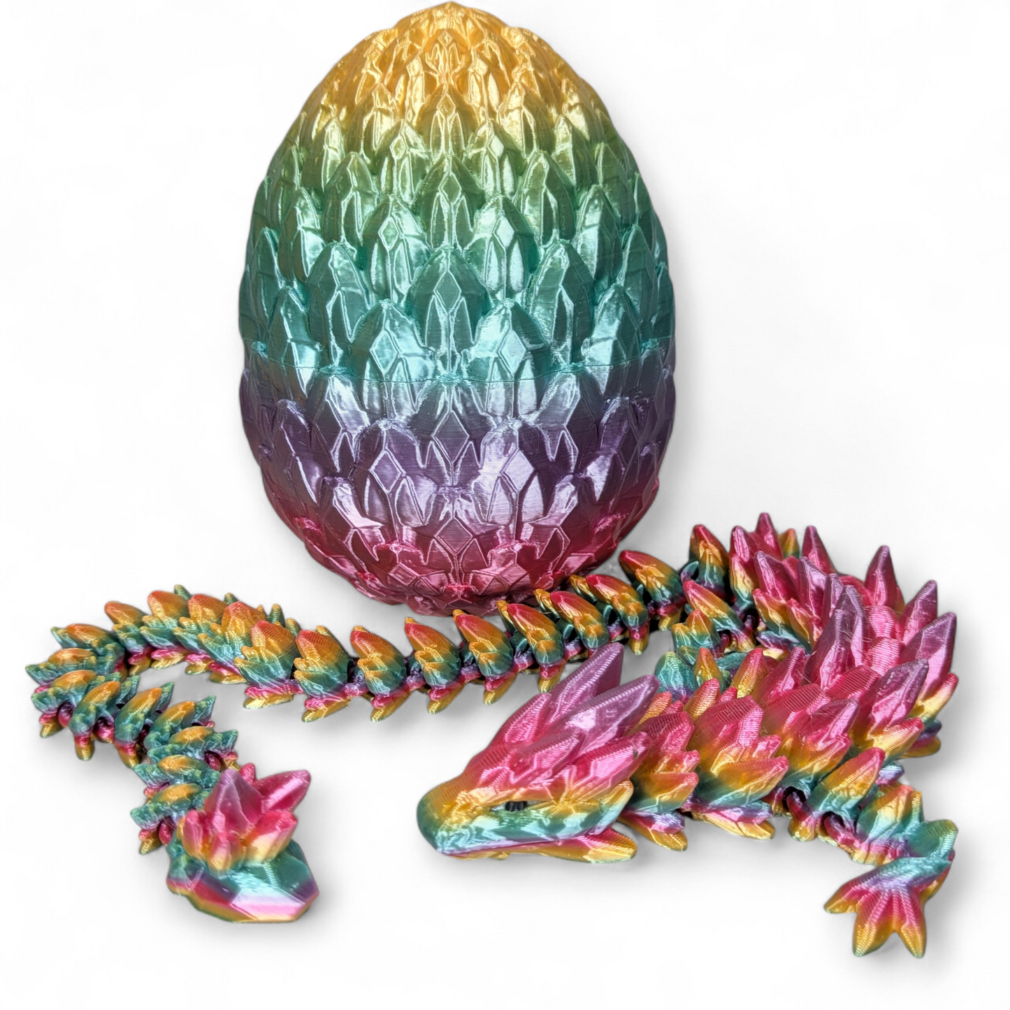 Gemstone Dragon in Egg