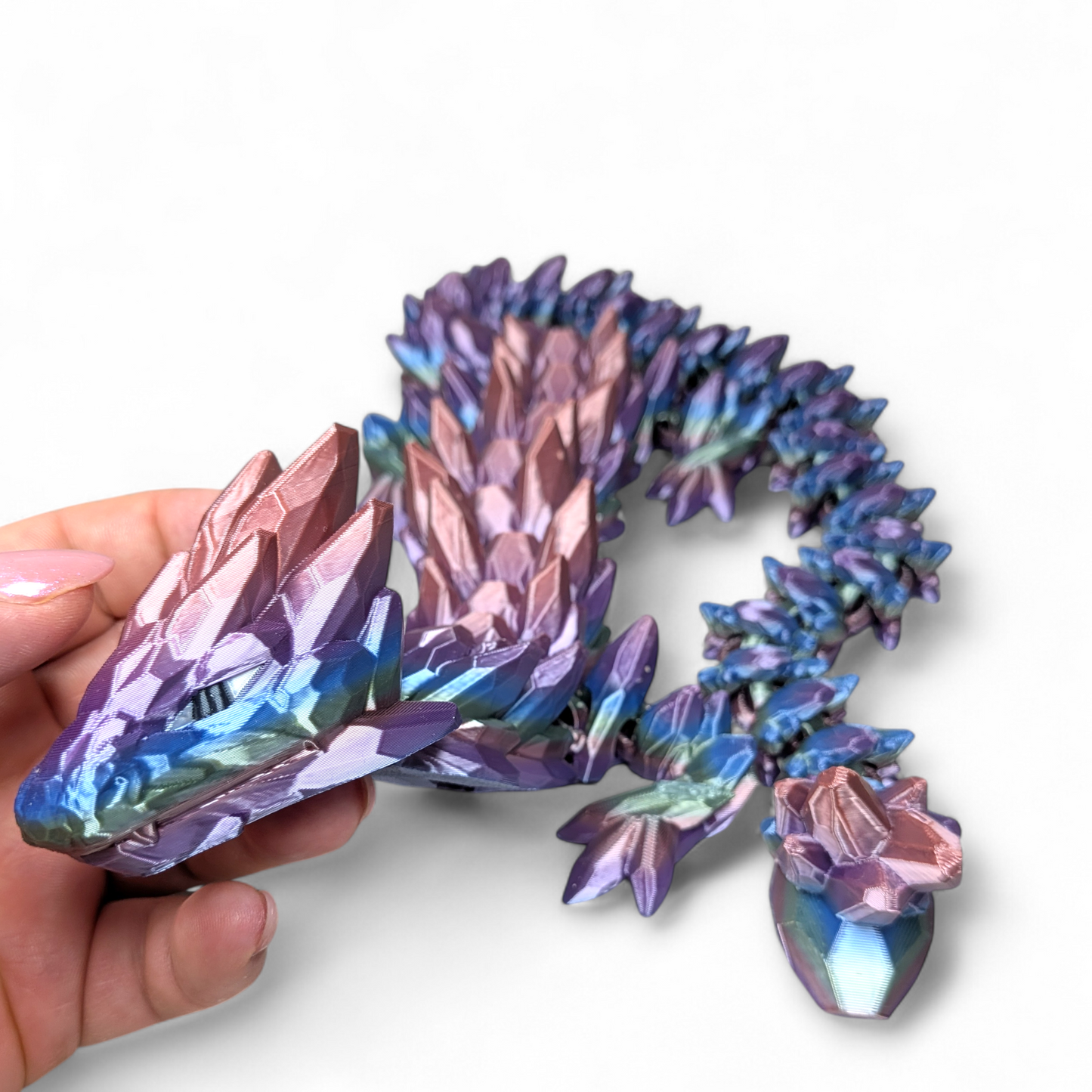 Gemstone Dragon – A Majestic 3D-Printed Fantasy Creation