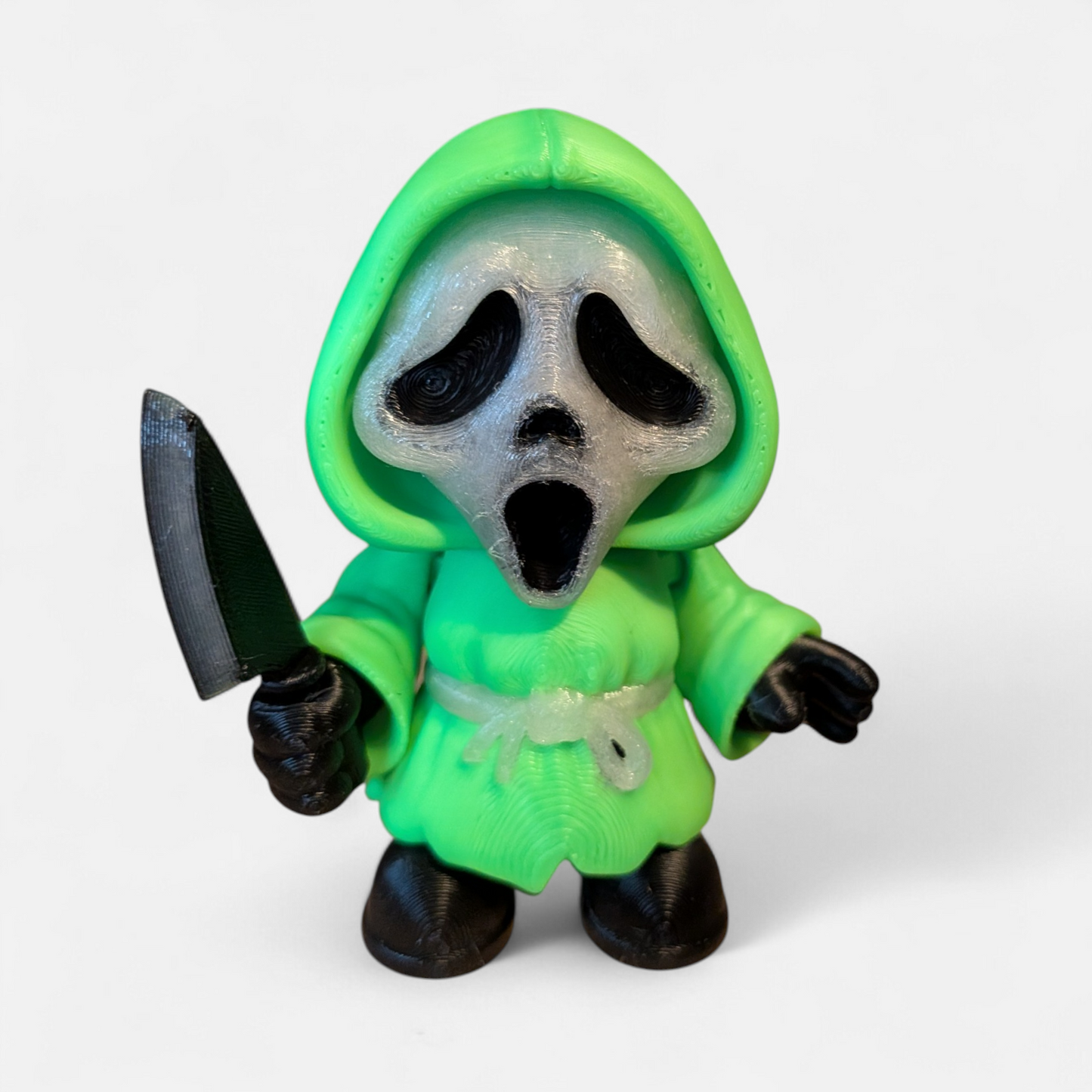 🎃 Chibi Ghost Face — Cute & Creepy Halloween Collectable