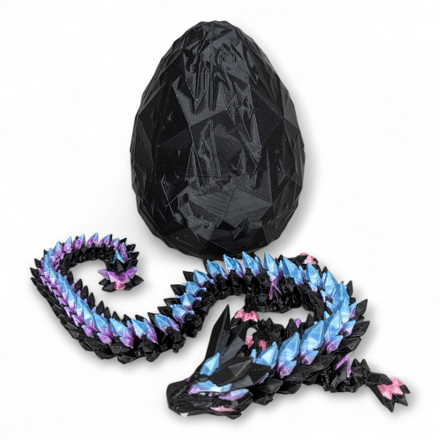 Crystal Dragon in Egg – Black Editions