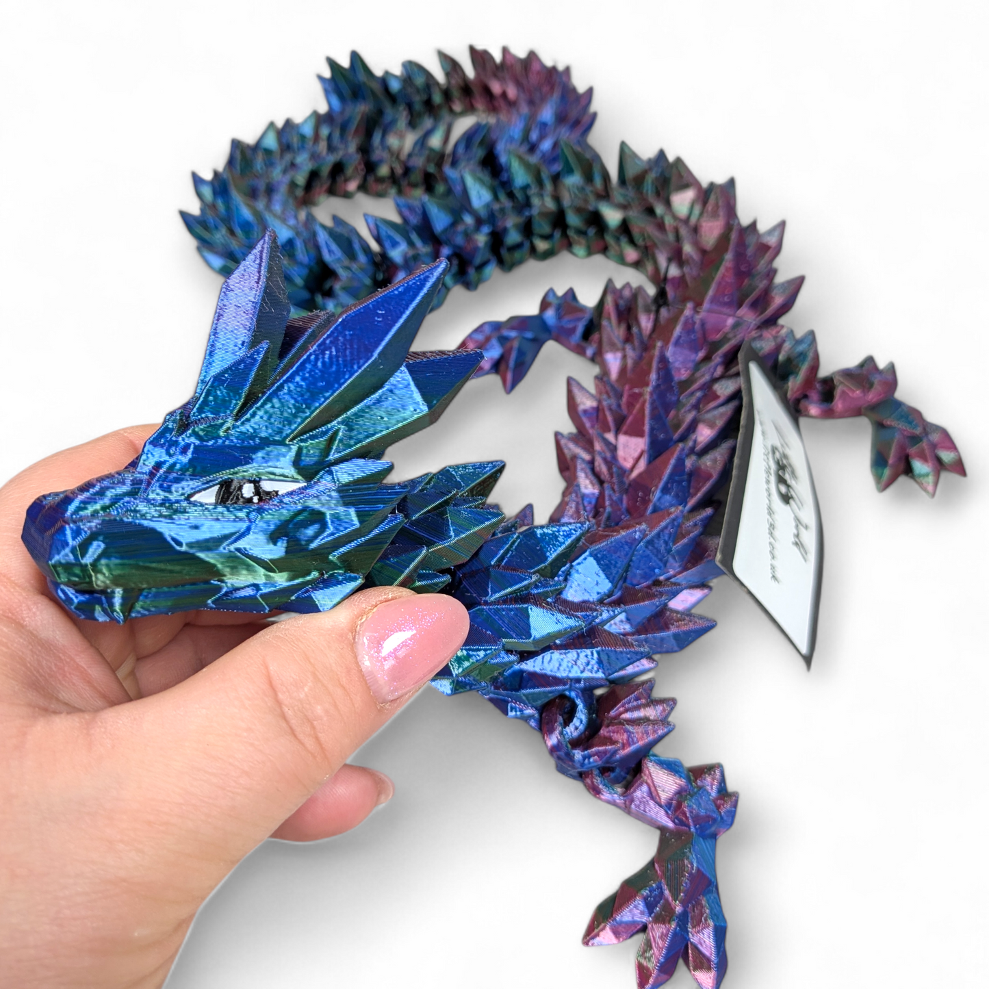 Crystal Dragon – 3D Printed Fantasy Collectible