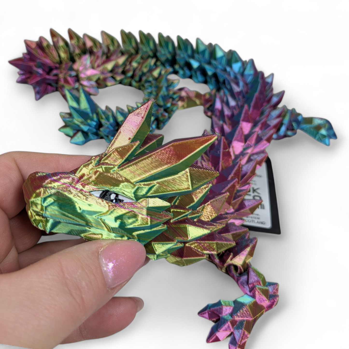 Crystal Dragon – 3D Printed Fantasy Collectible