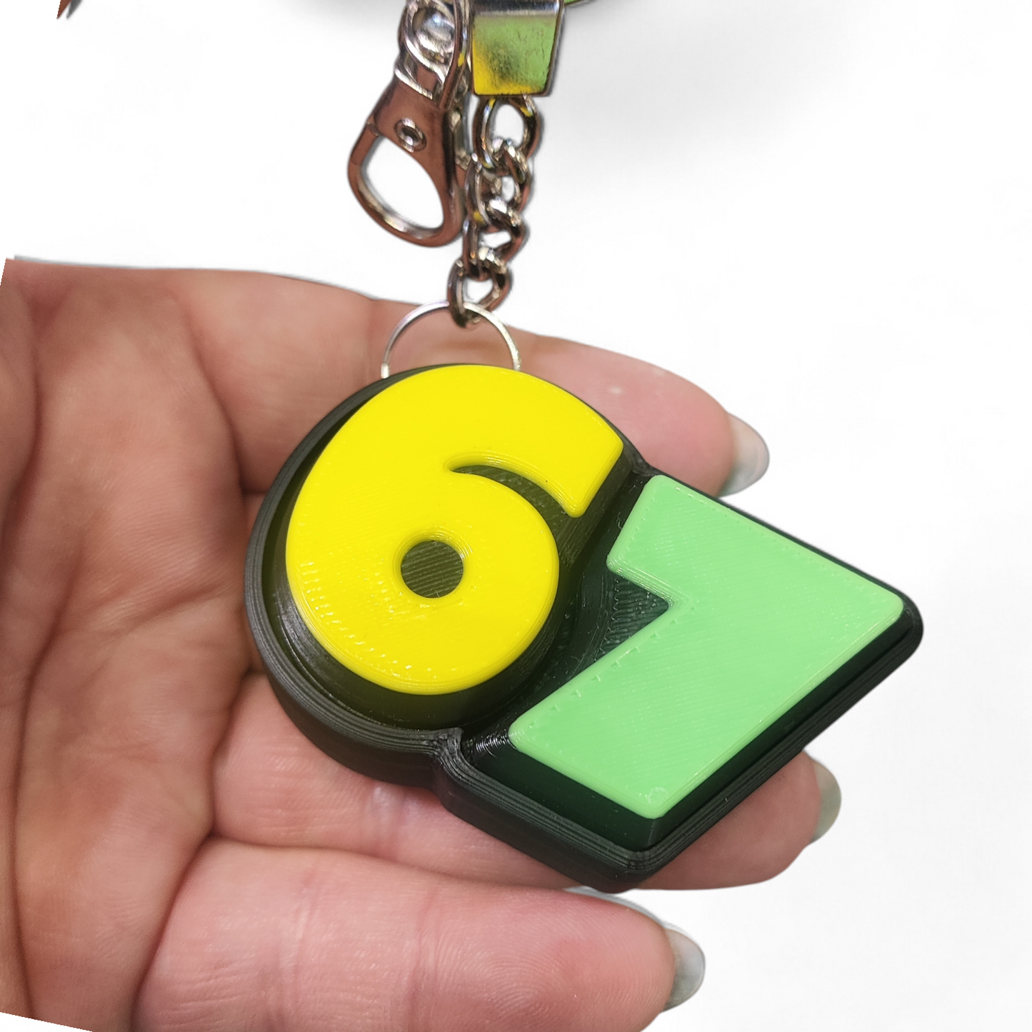 67 Clicker Key Ring — Fun Fidget Number Clicker