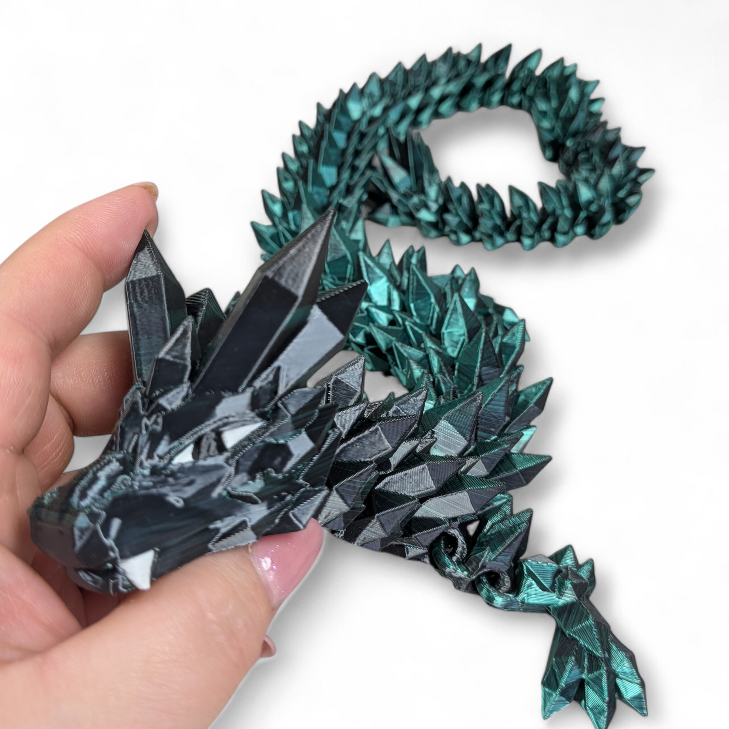 Crystal Dragon – 3D Printed Fantasy Collectible