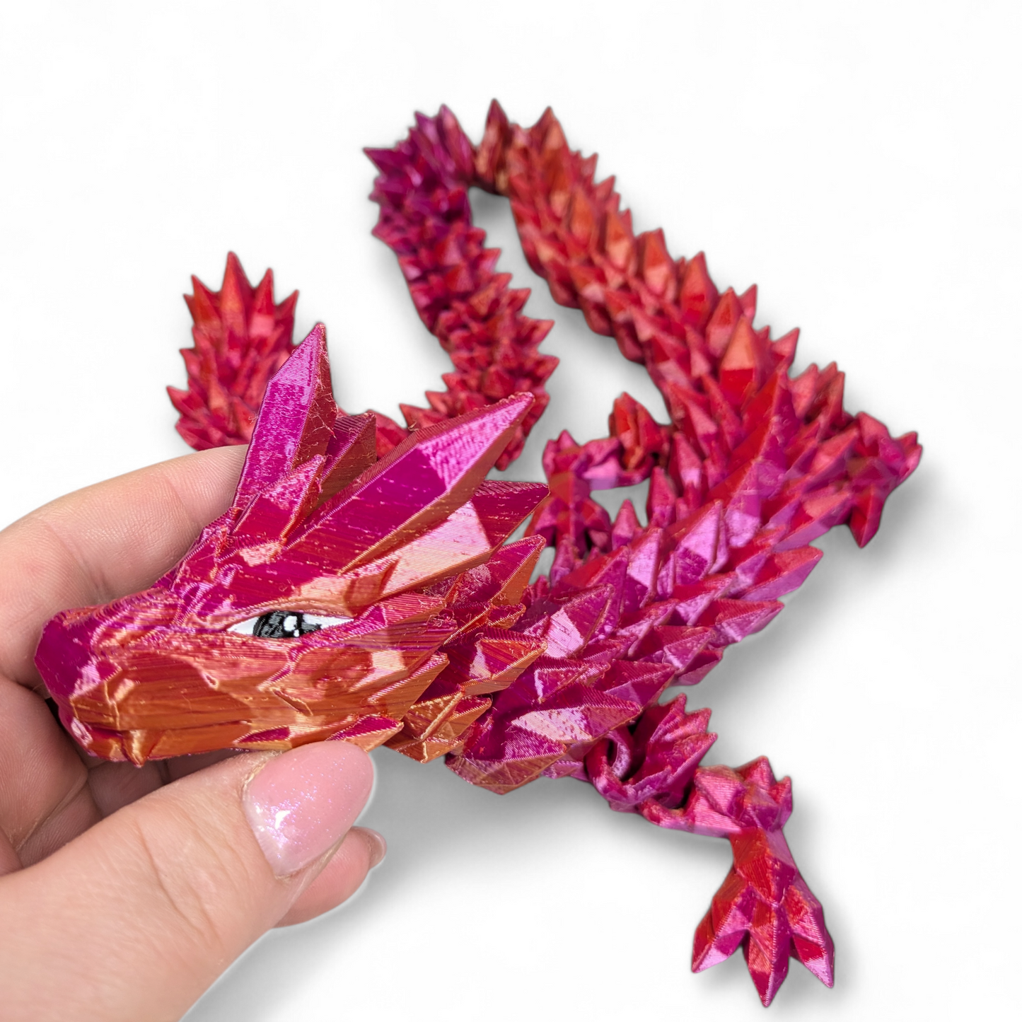 Crystal Dragon – 3D Printed Fantasy Collectible